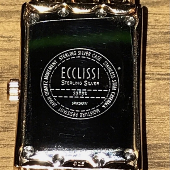 ✨ Ecclissi Rose Sterling Silver 3 Strand MOP Dial Women's Watch 33832 [099WEI] ✨ - Picture 3 of 6